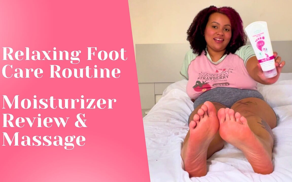 Cutiepiiecurvy - ontspannende voetmassage en vochtinbrengende recensie