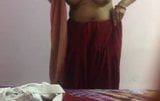 My wife changing dress snapshot 5