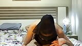 Beautiful Russian MILF Riding on Face and Giving Deep Throat Blowjob Like Mia Khalifa snapshot 16