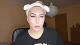 Feminización, maquillaje, travesti mariquita para tu padrastro snapshot 5