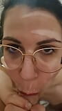 Cumming in her face snapshot 16