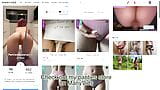 Gadis Tiktok memamerkan vagina gemuk saat mencoba pakaian seksi dalam siaran langsung snapshot 20