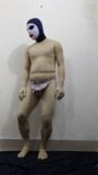 Zentai Tarzan porno si masturba snapshot 9