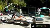 MOMMY'S BOY - Lucky Pool Boy Gets To Fuck His MILF Boss Jennifer White After Giving Her A Massage snapshot 3