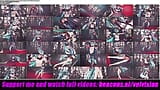Симпатичная Miku в сексуальном костюме танцует + постепенное раздевание (3D хентай) snapshot 9