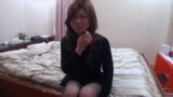 Kyoko heeft interraciale seks voor Aziatische tiener in nylon snapshot 3