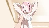 Boruto XXX Porn Parody - Sakura & Naruto ナルト- アニメーション(ハードセックス)(アニメ変態)パート1 snapshot 16