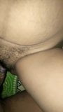 Indian bhabhi’s hairy pussy snapshot 1