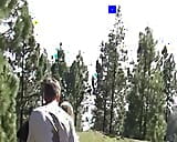 Dos chicas alemanas traviesas adoran compartir una gran carga de semen en el bosque snapshot 4