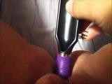 Amateur Masturbation with Hair Brush snapshot 1