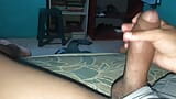 My stepbrother shows me his cock in the room and records, huge black Latin cock - Jovenpoder snapshot 19