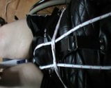 Straitjacketed slave is in wheelchair snapshot 6