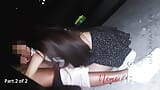 Young Italian student in miniskirt filmed by her study friends while she fucks big cock of one of them in parking lot - Part 2 snapshot 4