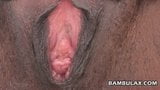 Ebony teen pussy close up snapshot 7