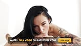 Lexi dona interracial pOV vorhautspiel und sperma im mund blowjob snapshot 6