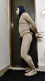 Zentai Alien cbt cock and ball bdsm Femdom snapshot 11