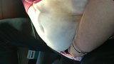 BBW Rubs Her Pussy In Car Until She Has Very Intense Orgasm  snapshot 6