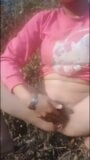 Nepali village girl masturbating pussy and orgasm. snapshot 1