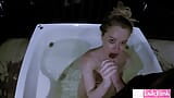 MILF lets stepdad fuck her while in the bathtub outdoor snapshot 6