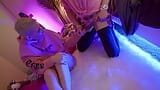 lindo femboy masturbarse en frente de chica snapshot 11