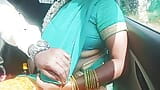 Telugu dirty talks car sex, telugu saree aunty romantic sex with STRANGER part 1 snapshot 9