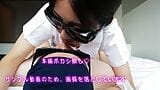For smell fetish Beautiful nurse Mei licks her face and nose while vaginal cum shot snapshot 1