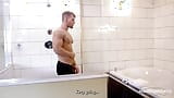 Beefy Stud Solo Shower Jerk - Maskurbate snapshot 5