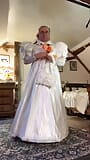 This is my first long wedding dress for a night out snapshot 2