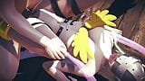 Sex with Angewomon in POV : Digimon hentai parody snapshot 2