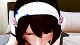 Beauty maid serving her boss - Hentai 3d 83 snapshot 2