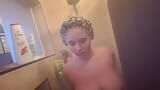 Bbw taking a shower snapshot 15