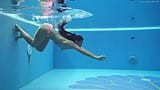 Villa swimming pool naked experience with Sazan snapshot 4