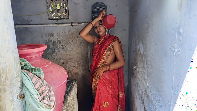 A newlywed wife gets her first bathroom experience with an older brother-in-law.