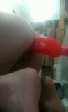 Clip from Playing with my double dildo snapshot 1