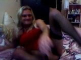 Jade being naughty again, teasing horny guys on her web cam snapshot 5