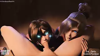 Overwatch Mercy, 3D хентай порно SFM, подборка при уч. heretoo ...
