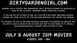Dirtygardengirl Fisting Prolaps riesiges Spielzeug - Juli & August snapshot 1
