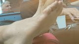 MILF soles close up snapshot 2