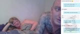 Hot tattoed New Zealand couple on Skype snapshot 3