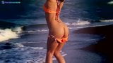 Mia Diamond si masturba erotica e sensuale sulla spiaggia snapshot 4