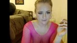 Cute Blonde DT's Dildo & Fingers Puss snapshot 20