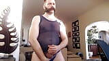 Bushy Mustache Daddy Wank and Cum - Blast from the Past snapshot 9