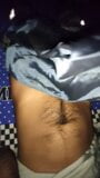 Handjob with gray satin silky saree of neighbour chachi (19) snapshot 9