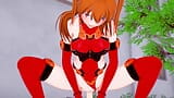 Asuka cowgirl: neon genesis evangelion hentai parodi snapshot 2