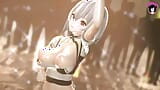 Danza sexy in costume da cameriera + SESSO (HENTAI 3D) snapshot 5