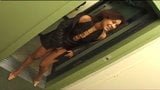 Latina in Leather gets loud snapshot 4
