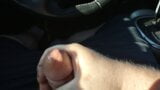 jerking off in car after work in parking lot snapshot 5