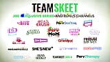 TeamSkeet - чернокожая тинка не может сосредоточиться с огромным стояком и горячим инструктором по вождению рядом с ней snapshot 1