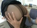 Ms japanese office girl sex pantyhose snapshot 3