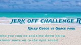 Kaley cuoco vs grace park rd1 jerk off challenge snapshot 1